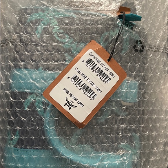 MCM Ella Boston Bag In Palm Canvas NWT - Picture 5 of 6